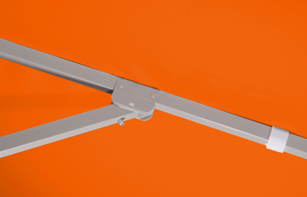 Schneider Gastro Marktschirm Jumbo 400cm Seilzug Stock 55mm wasserfest orange
